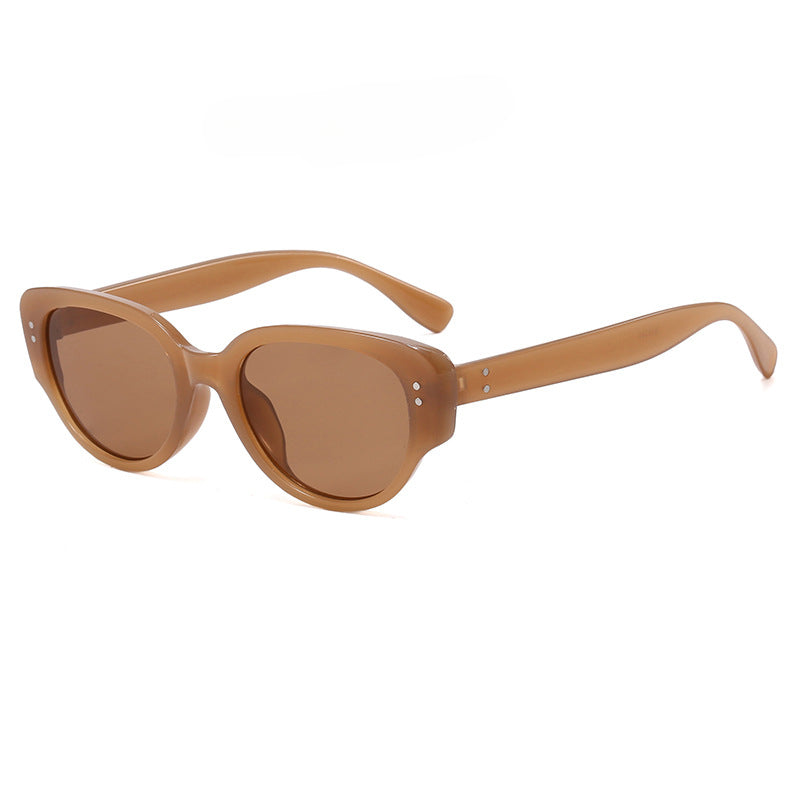 Wholesale Cat Eye Rice Nail PC Sunglasses